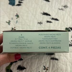 PartyLite Aqua Green Aroma Melts Sampler